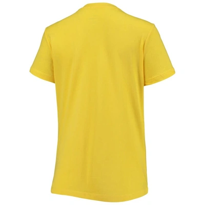 Shop Nike Yellow Liverpool Crest T-shirt