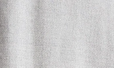 Shop Lafayette 148 Single Button Stretch Wool Blazer In Grey Heather