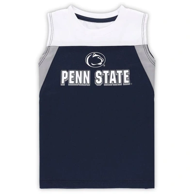 Shop Colosseum Toddler  Navy Penn State Nittany Lions Ozone Tank Top & Shorts Set