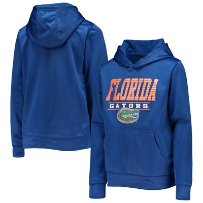 Shop Outerstuff Youth Royal Florida Gators Fast Pullover Hoodie