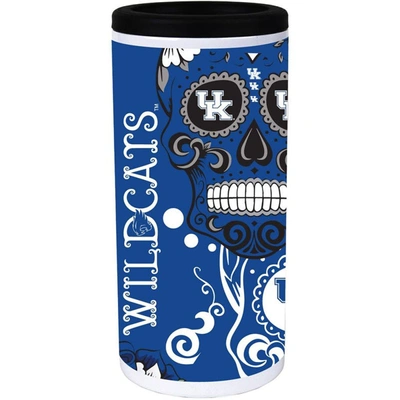 Shop Indigo Falls Kentucky Wildcats Dia Stainless Steel 12oz. Slim Can Cooler In White