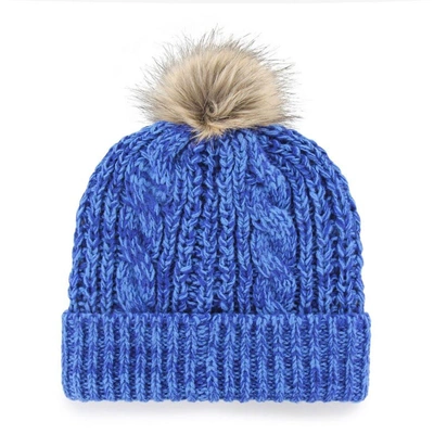 Shop 47 ' Blue Orlando Magic Meeko Cuffed Knit Hat With Pom