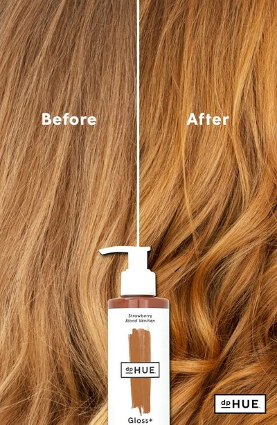 Dphue Gloss+ Semi-permanent Hair Color And Deep Conditioner Strawberry 6.5 oz/ 192 ml In Strawberry