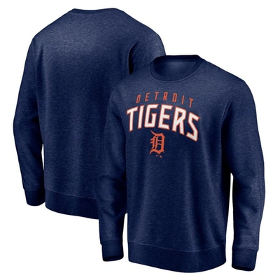 Shop Fanatics Branded Navy Detroit Tigers Gametime Arch Pullover Sweatshirt