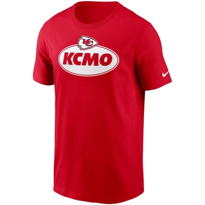 Shop Nike Red Kansas City Chiefs Hometown Collection Kcmo T-shirt