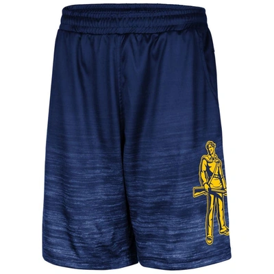 Shop Colosseum Navy West Virginia Mountaineers Broski Shorts