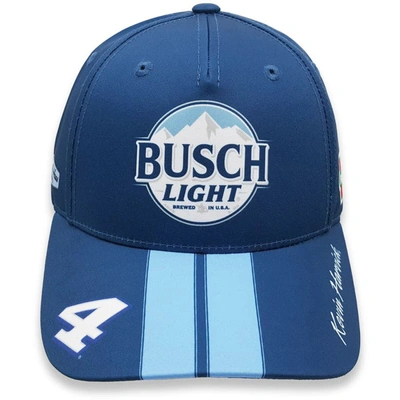 Shop Team Penske Blue/light Blue Kevin Harvick Busch Light Uniform Adjustable Hat