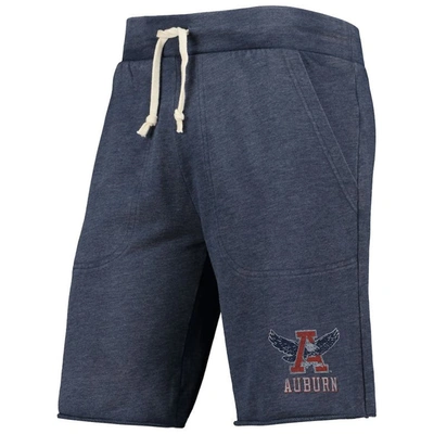 Shop Alternative Apparel Heathered Navy  Auburn Tigers Victory Lounge Shorts