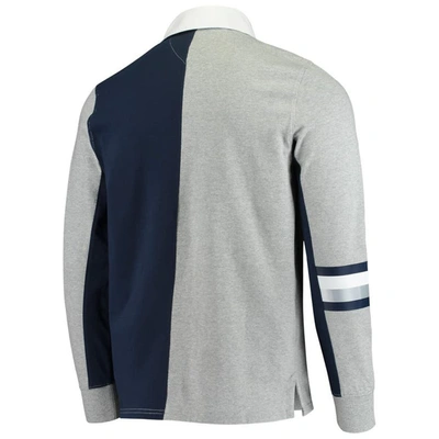 Shop Tommy Hilfiger Heathered Gray Dallas Cowboys Rugby Long Sleeve Polo