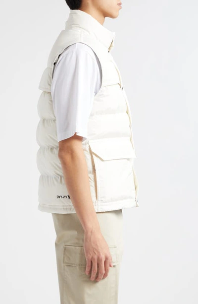 Shop Moncler Arpasson Day-namic Down Vest In White