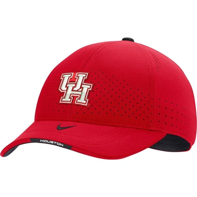 Shop Nike Red Houston Cougars 2022 Sideline Classic99 Swoosh Performance Flex Hat
