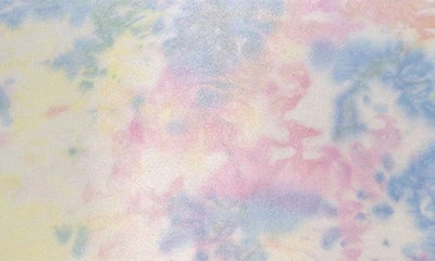Blissy Mulberry Silk Pillowcase In Yellow Tie Dye