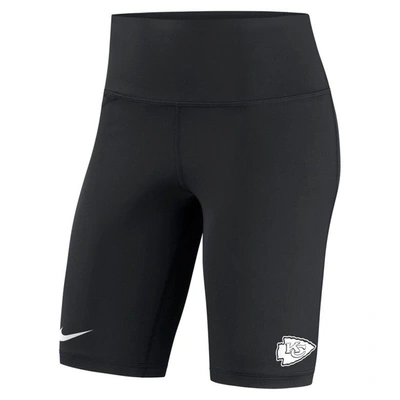 Shop Nike Black Kansas City Chiefs Biker Shorts