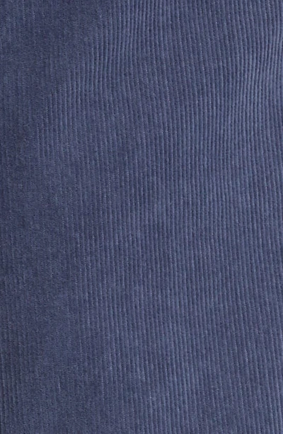 Ag Slim Straight Leg Herringbone Pants In Sulfur Blue Note