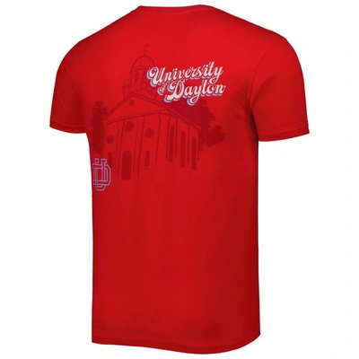Shop Image One Red Dayton Flyers Mascot Scenery Premium T-shirt