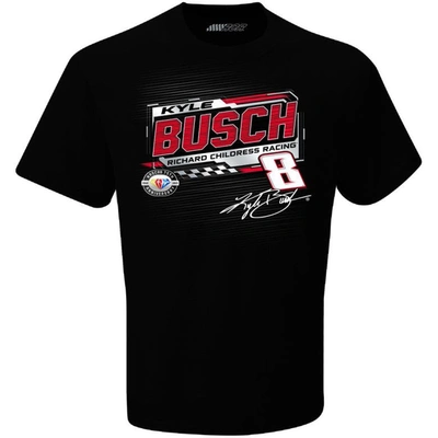 Shop Nascar Richard Childress Racing Team Collection Black Kyle Busch 2023  Cup Series Schedule T-shirt