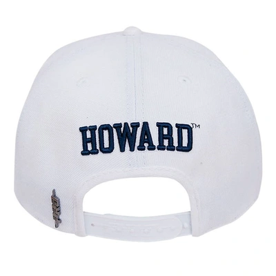 Shop Pro Standard White Howard Bison Mascot Evergreen Wool Snapback Hat