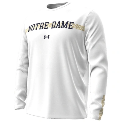 Shop Under Armour White Notre Dame Fighting Irish 2023 Aer Lingus College Football Classic Performance L
