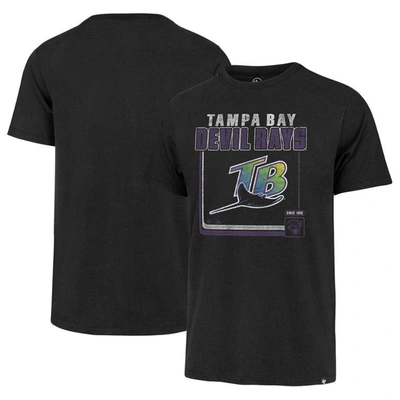 Shop 47 '  Black Tampa Bay Rays Cooperstown Collection Borderline Franklin T-shirt