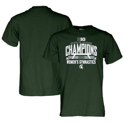 Shop Blue 84 Gymnastics Regular Season Champions T-shirt In Green