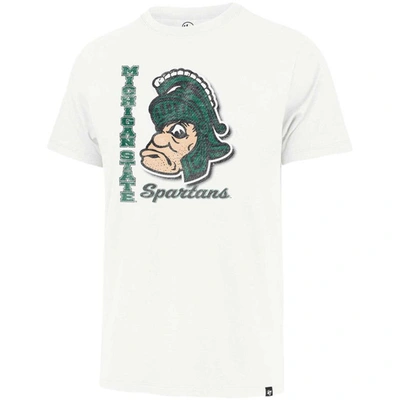 Shop 47 ' Cream Michigan State Spartans Phase Out Throwback Franklin T-shirt