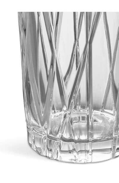 Shop Orrefors City Mixing Glass & Bar Spoon In Clear