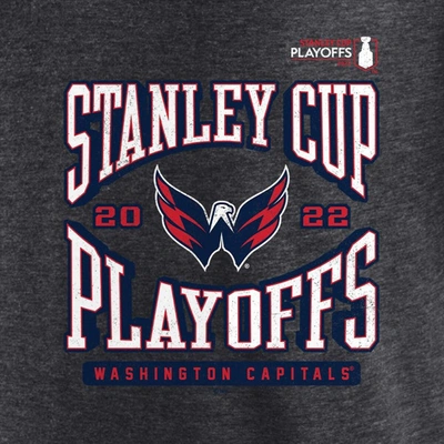 Shop Fanatics Branded Charcoal Washington Capitals 2022 Stanley Cup Playoffs Wraparound T-shirt