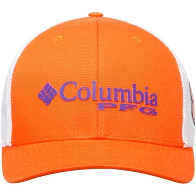Shop Columbia Orange Clemson Tigers Collegiate Pfg Flex Hat
