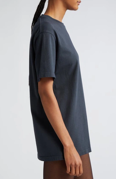 Maccapani Eusebio Compact Cotton Jersey T-shirt In Black