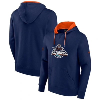 Shop Fanatics Branded Navy New York Islanders Special Edition 2.0 Team Logo Pullover Hoodie