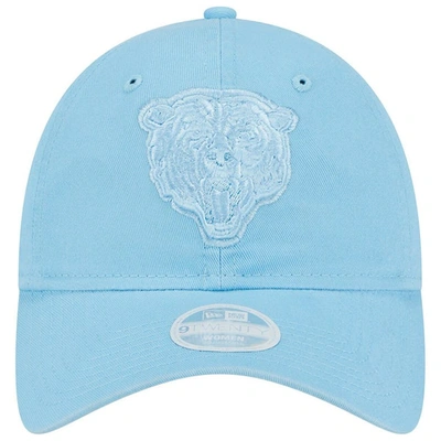 Shop New Era Light Blue Chicago Bears Color Pack Brights 9twenty Adjustable Hat