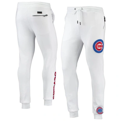 Shop Pro Standard White Chicago Cubs Team Logo Jogger Pants