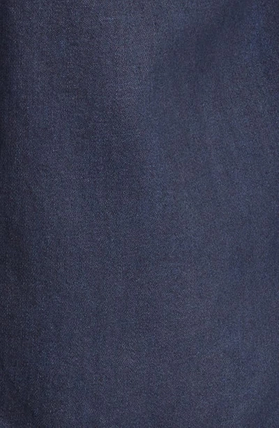 Shop John Varvatos Cole Coated Denim Button-up Shirt In Officer Blue