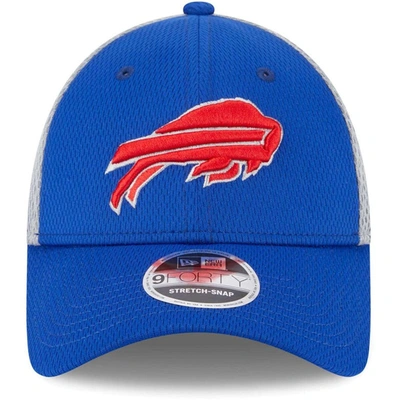 Shop New Era Royal Buffalo Bills Outline Trucker 9forty Adjustable Hat