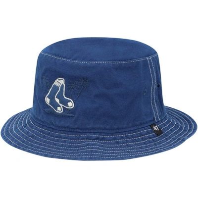 Shop 47 ' Navy Boston Red Sox Trailhead Bucket Hat