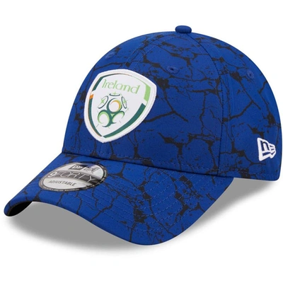 Shop New Era Blue Ireland National Team Marble 9forty Adjustable Hat