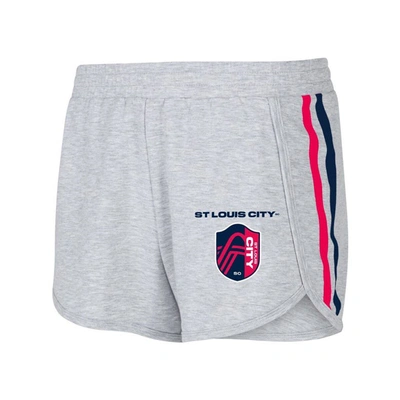 Shop Concepts Sport Gray St. Louis City Sc Cedar Tri-blend Shorts