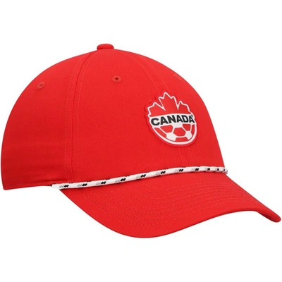 Shop Nike Red Canada Soccer Golf Legacy91 Adjustable Hat