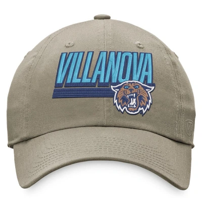 Shop Top Of The World Khaki Villanova Wildcats Slice Adjustable Hat