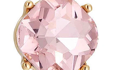 Shop Ettika Four The Money Crystal Drop Earrings In Pink