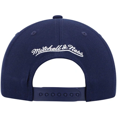 Shop Mitchell & Ness Navy Minnesota Timberwolves Ground 2.0 Snapback Hat
