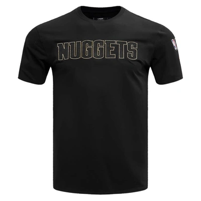 Shop Pro Standard Unisex  Black Denver Nuggets 2023 Nba Finals Champions T-shirt