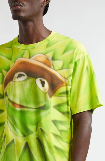 Shop Stockholm Surfboard Club Airbrush Kermit Organic Cotton Graphic T-shirt