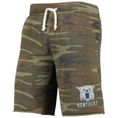 Shop Alternative Apparel Camo  Kentucky Wildcats Victory Lounge Shorts