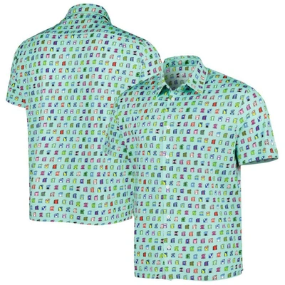 Shop Full Turn Green Kentucky Derby Jockey Ecotec Button-up Shirt