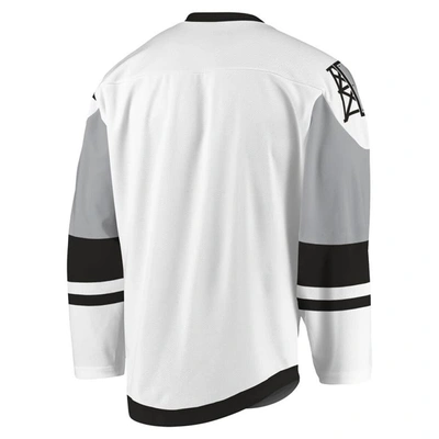 Shop Adpro Sports White/gray Calgary Roughnecks Sublimated Replica Jersey