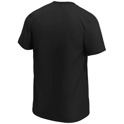 Shop Adpro Sports Panther City Lacrosse Club Black Primary Logo T-shirt