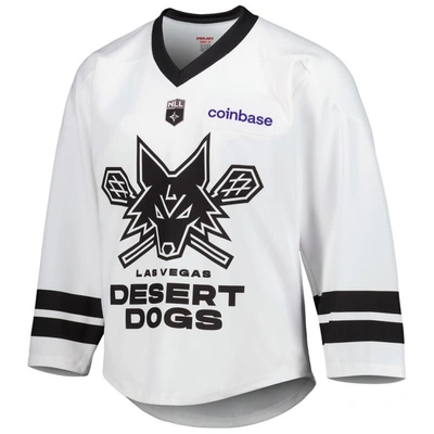 Shop Adpro Sports White Las Vegas Desert Dogs Sublimated Replica Jersey