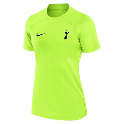 Shop Nike Yellow Tottenham Hotspur 2022/23 Strike Performance Top