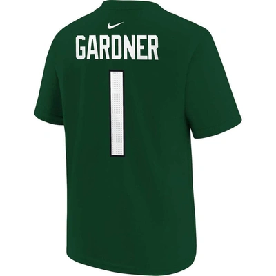 Shop Nike Youth  Ahmad Sauce Gardner Green New York Jets Player Name & Number T-shirt